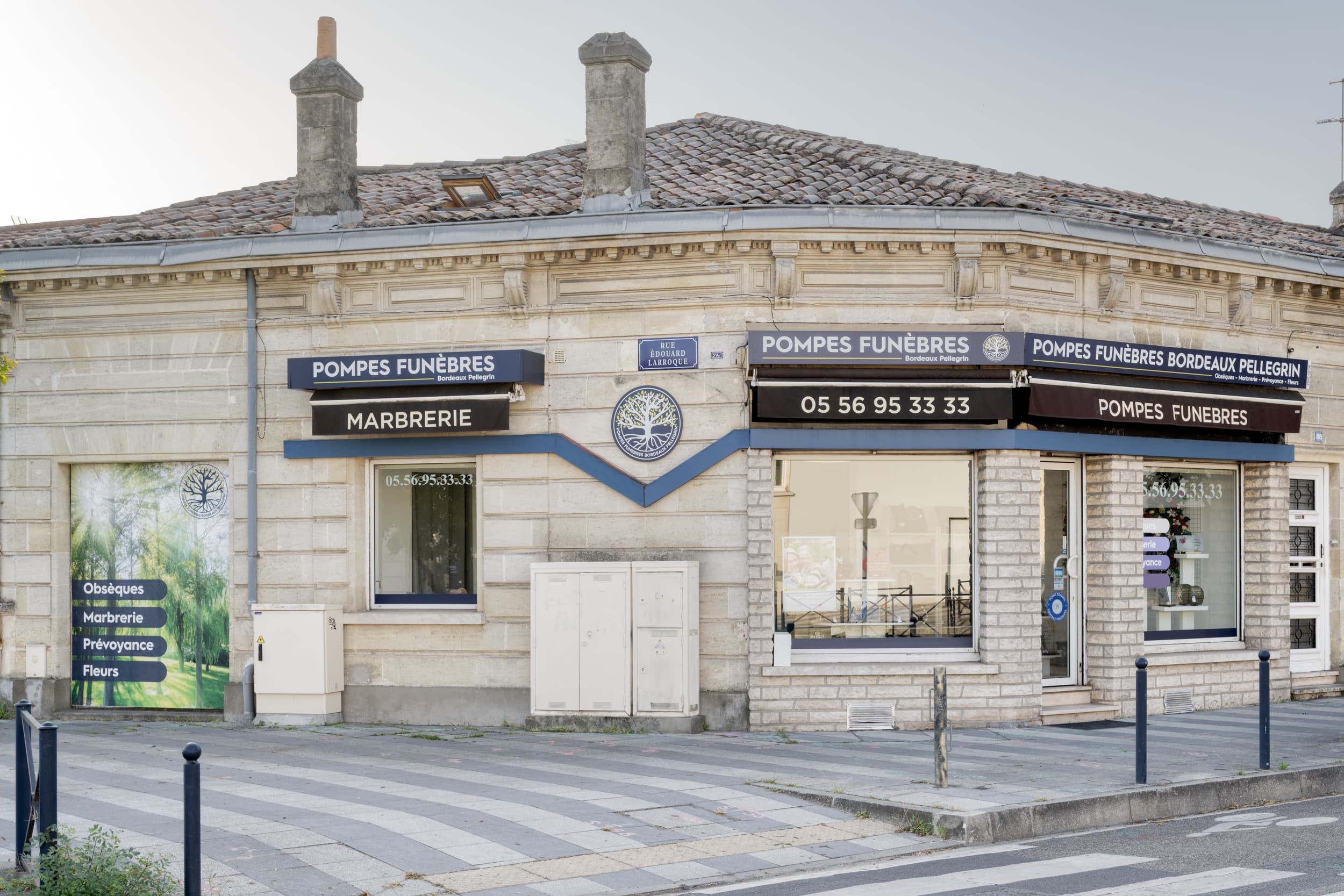 Photo de l'établissement de pompe funèbre PF Pellegrin