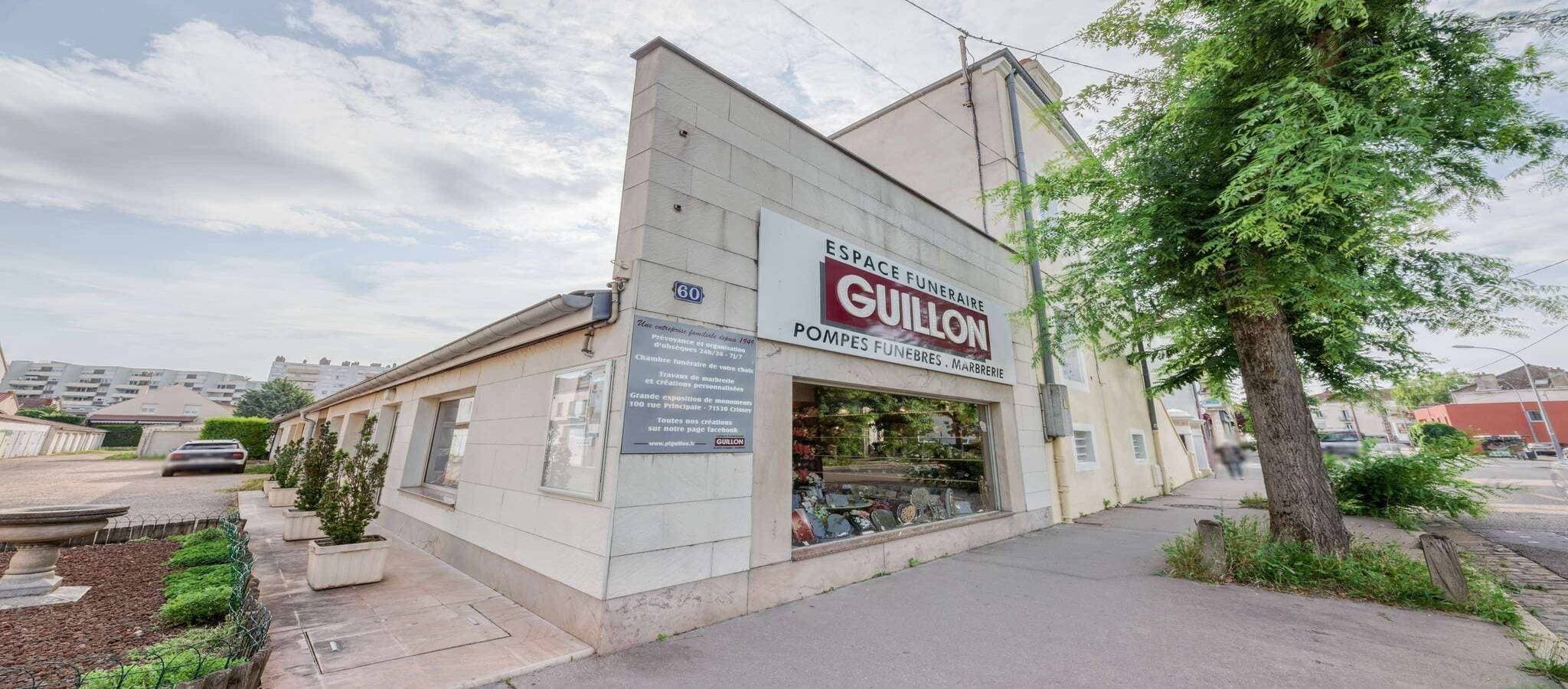 Photo de l'établissement de pompe funèbre Espace Funeraire Guillon